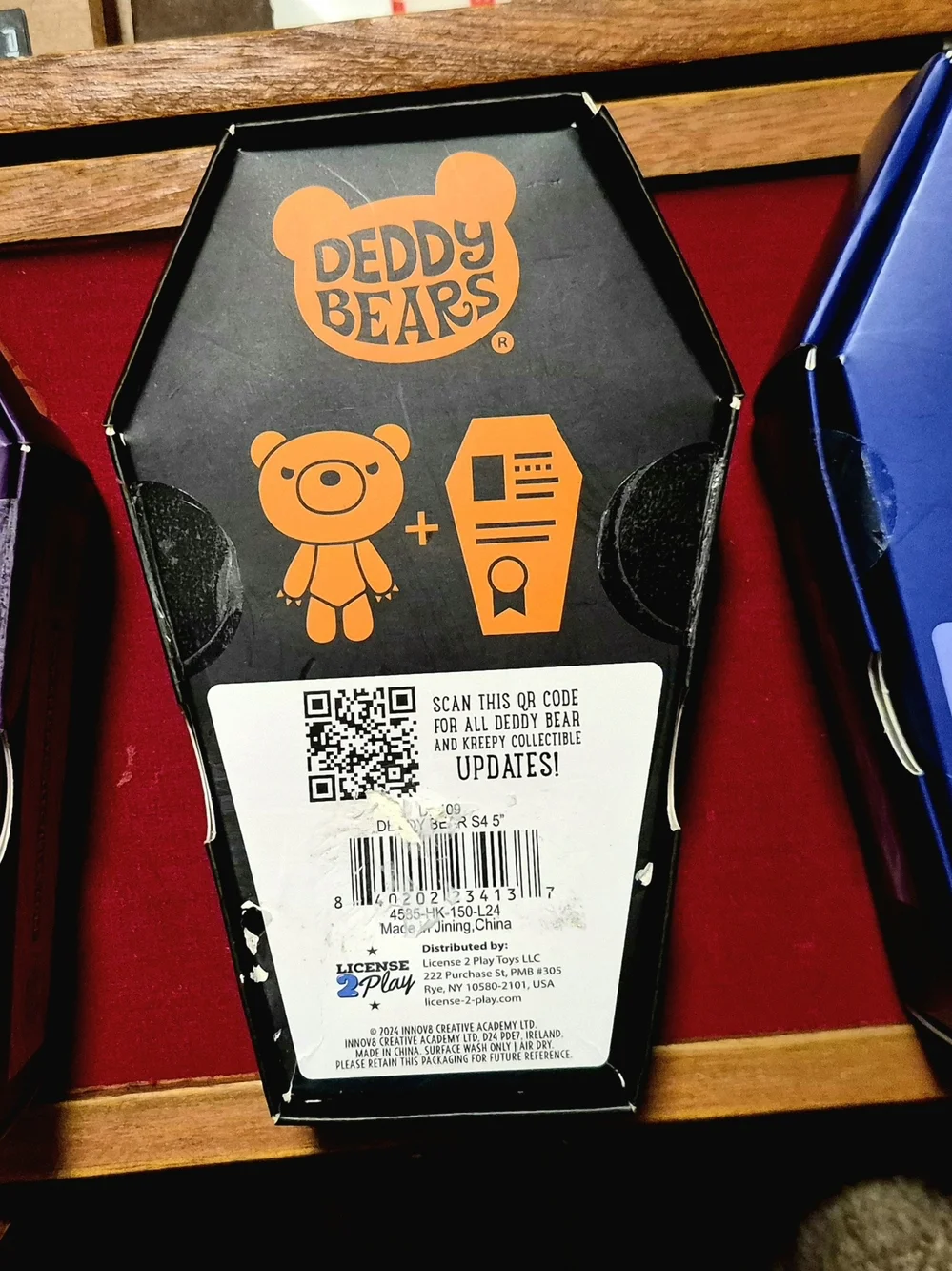 Deddy Bears Coffin Plushies Series 4 Bundle - Set of 3